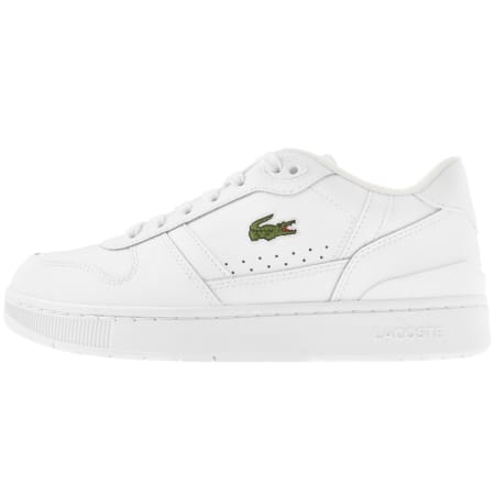 Lacoste T Clip Trainers White | Mainline Menswear us